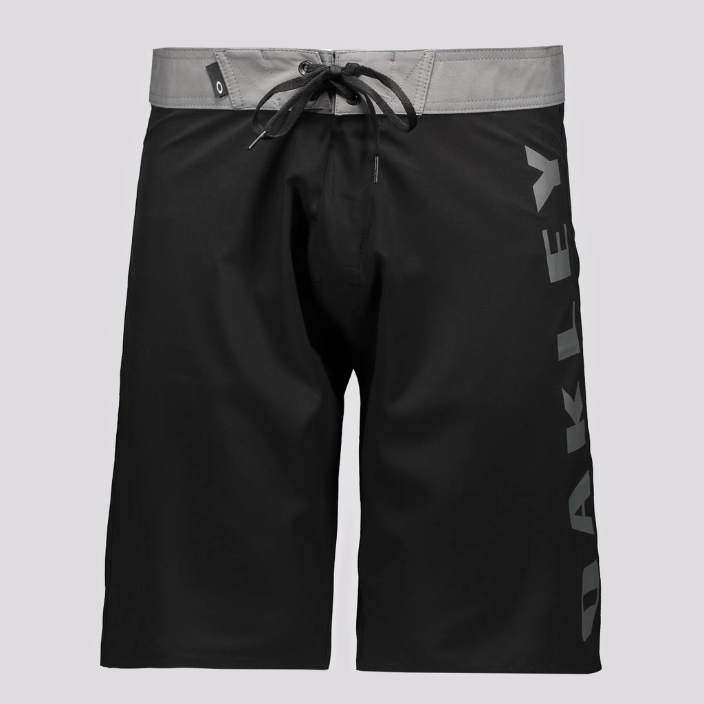 Bermuda Oakley Big Bark Preta em Oferta na Shopee