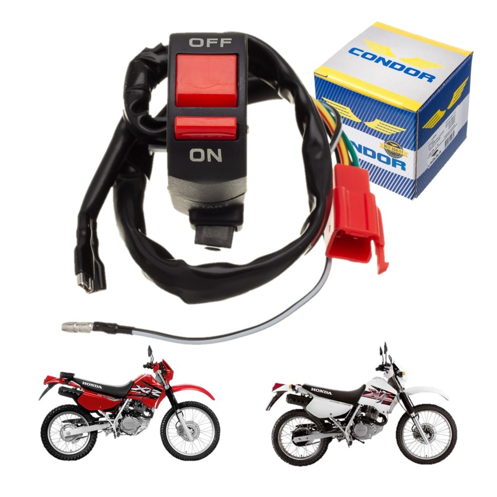 Conjunto Interruptor Partida Xr 200 1994/2002 Original em Oferta na Shopee