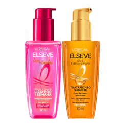 KIT ELSEVE SÉRUM LISO DOS SONHOS + ÓLEO EXTRAORDINÁRIO - 2 ITENS