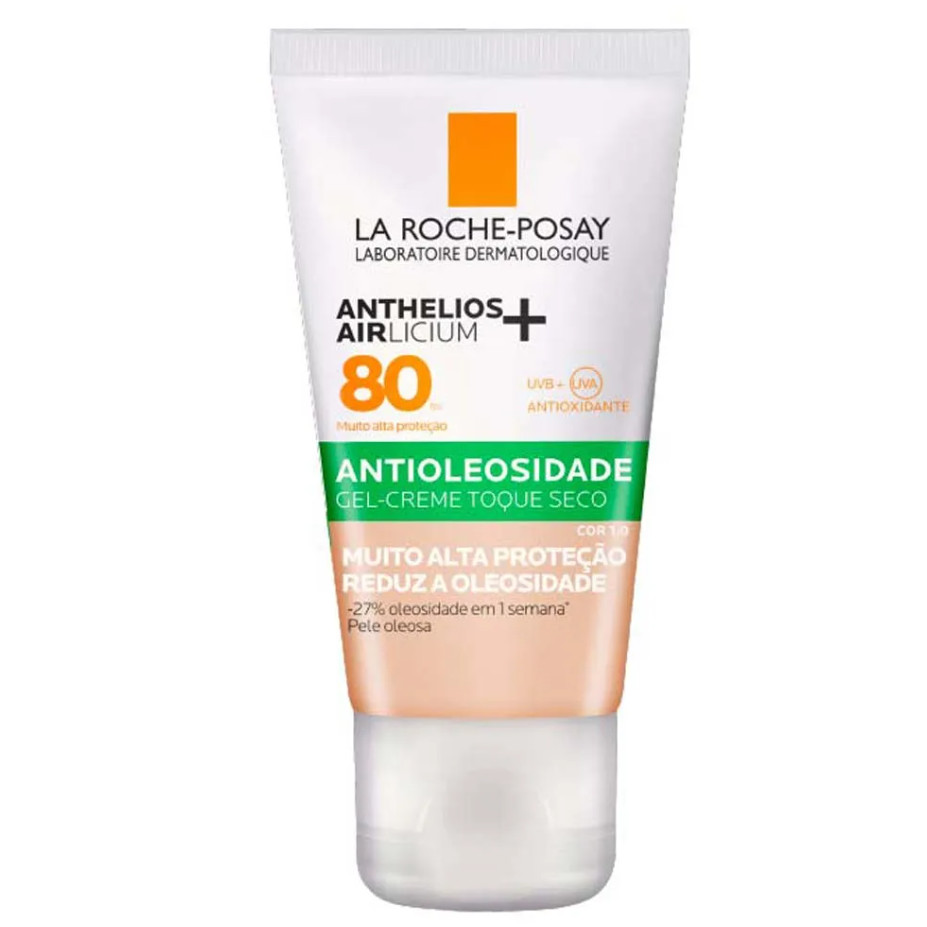 Protetor Solar La Roche-Posay Anthelios Airlicium FPS80 Cor 2.0 com 40g