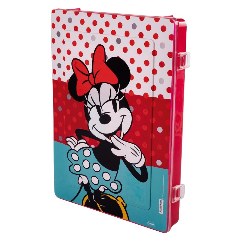 Organizador Minnie Documentos Papéis Tarefas Plasútil