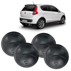Kit 4 Difusor Palio G5 Fire Way 14 15 16 17 Cinza Escuro