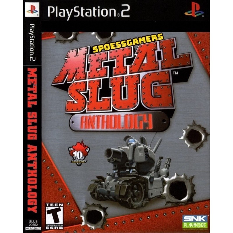 Jogo Ps 2 Metal Slug Collection (6 s) Compatível C/ Play 2