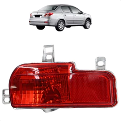 Lanterna Traseira Anti-Neblina Peugeot 207 2008 Até 2012 2013