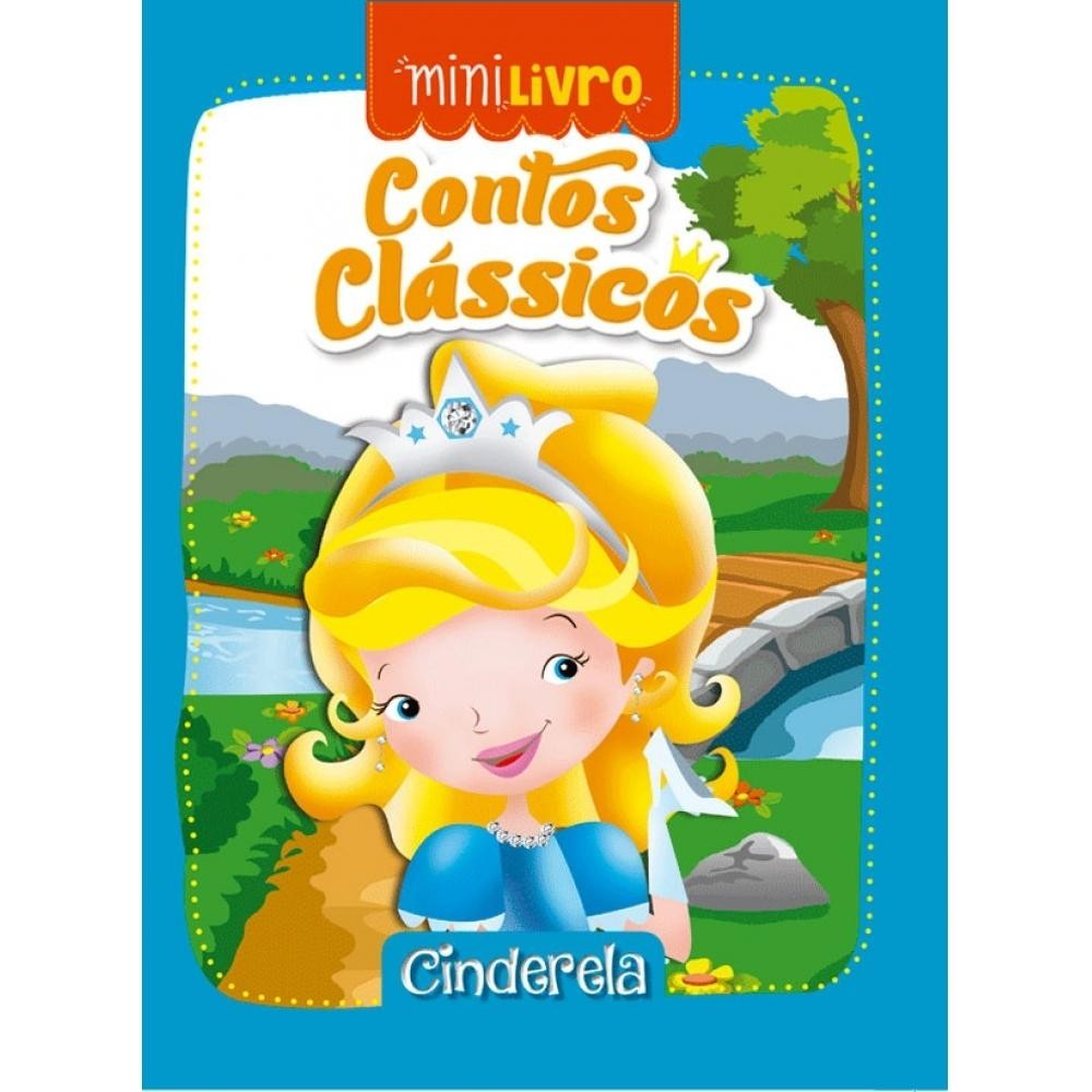 Kit Minilivros com 20 unidades A Cinderela - Contos Clássicos em Oferta na Shopee