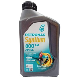 Óleo Semissintético 15W40 Petronas Syntium 800 AM API SL 1L em Oferta na Shopee