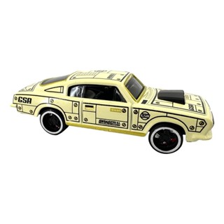 Mini Veículos Die Cast Garagem S.A. - Muscle Car Branco em Oferta na Shopee