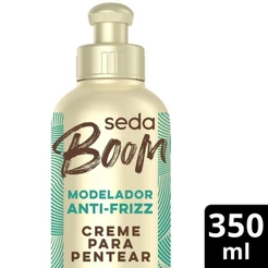 Creme para Pentear Seda Boom Modelador Antifrizz 350ml