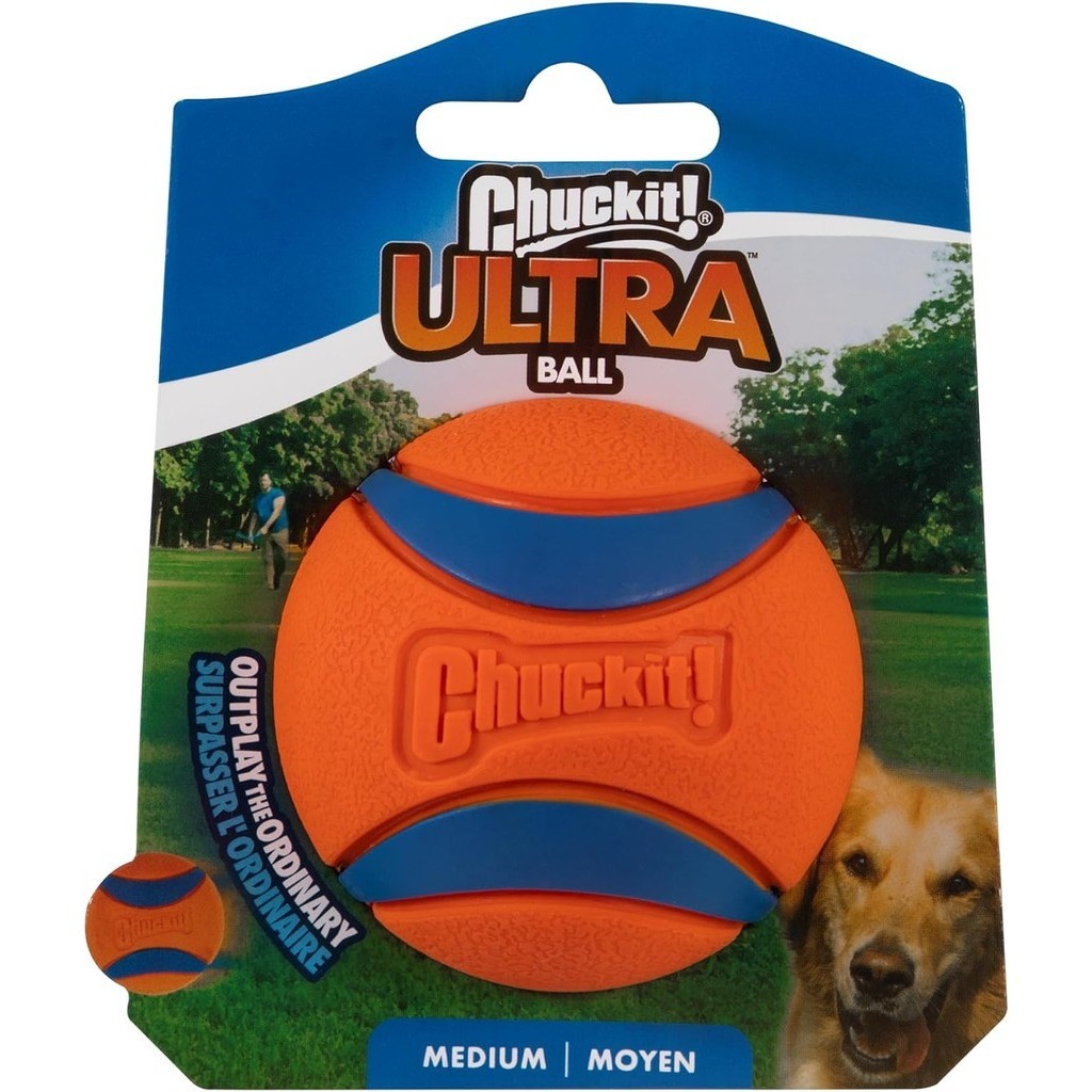 Bolinha Resistente Flutuante P/ Cães Chuckit Ultra Ball M