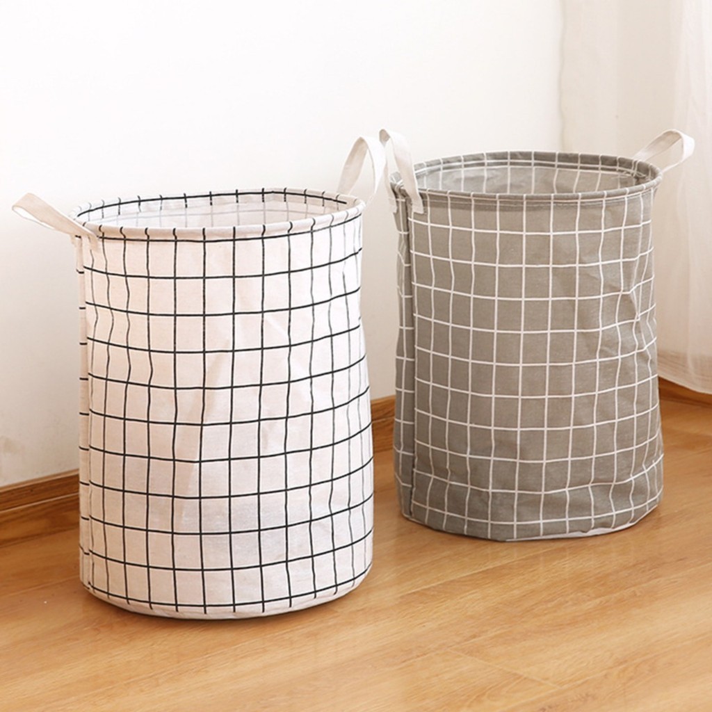 Cesto de Roupas Dobrável Multiuso – Impermeável, Compacto e Versátil 40L