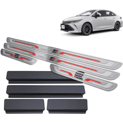 Soleira de Porta Corolla Gr Sport 2020/.. - Aço Inox