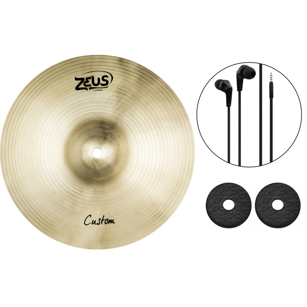 Prato Zeus Para Bateria Custom Splash 10 Zcs10