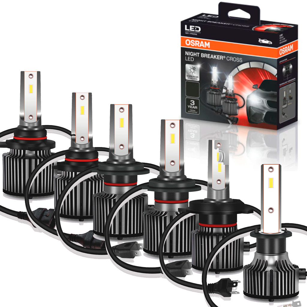 Lâmpada Super LED Osram - Night Breaker Cross 27W em Oferta na Shopee