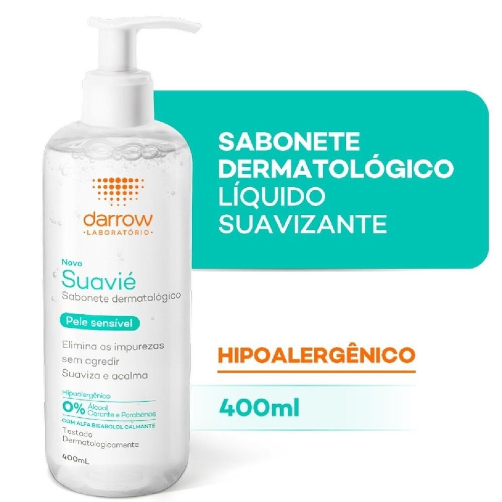 Sabonete Liquido Suavie Pele Sensivel 400ml - Beauty