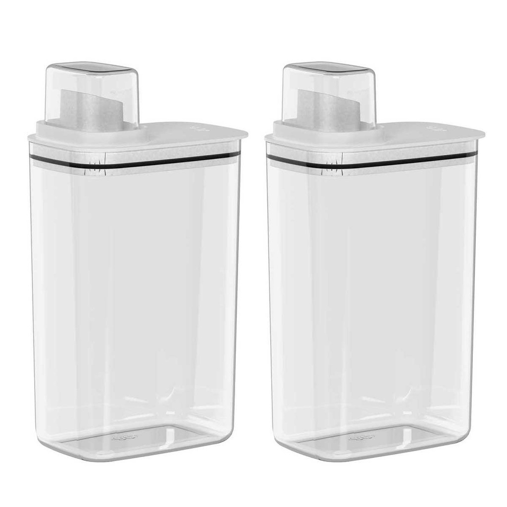 2x Dispenser Produtos de Limpeza 2,3 Litros OU Flow Branco em Oferta na Shopee