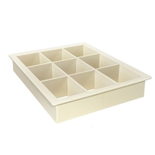 Cortador De Brownie 9 Cortes 5x5cm em Oferta na Shopee