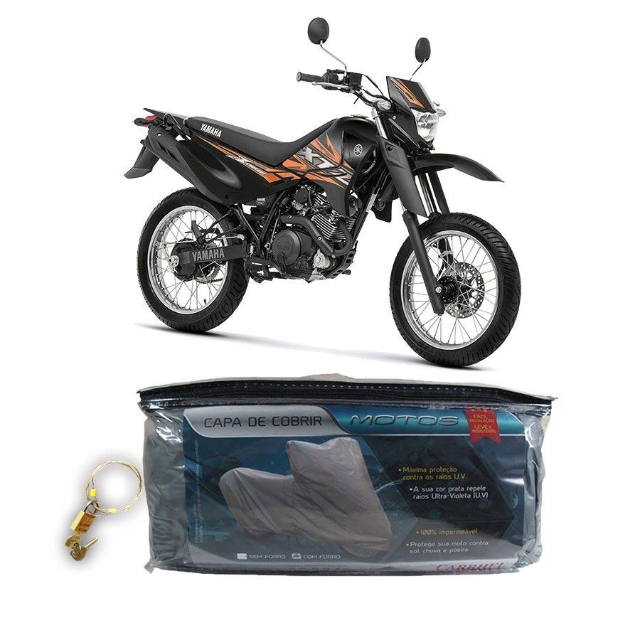 Capa com cadeado para cobrir YAMAHA XTZ 125 XE M(205)