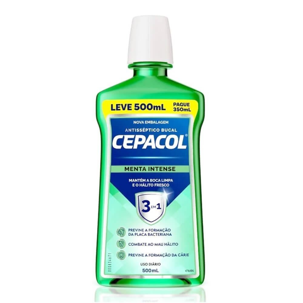 Cepacol Menta Intense Com 500Ml