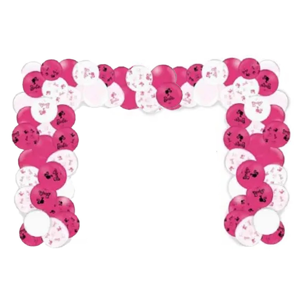 Arco de Balões da Barbie - Arco Fácil - Festcolor