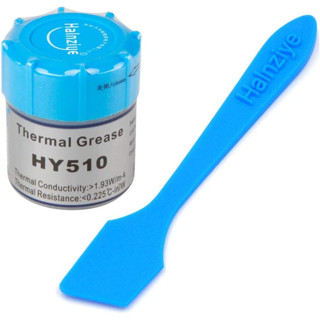 Pasta Térmica Prata Alta Performance HY510 Original Halnziye com Pazinha Espátula para Aplicação em Oferta na Shopee