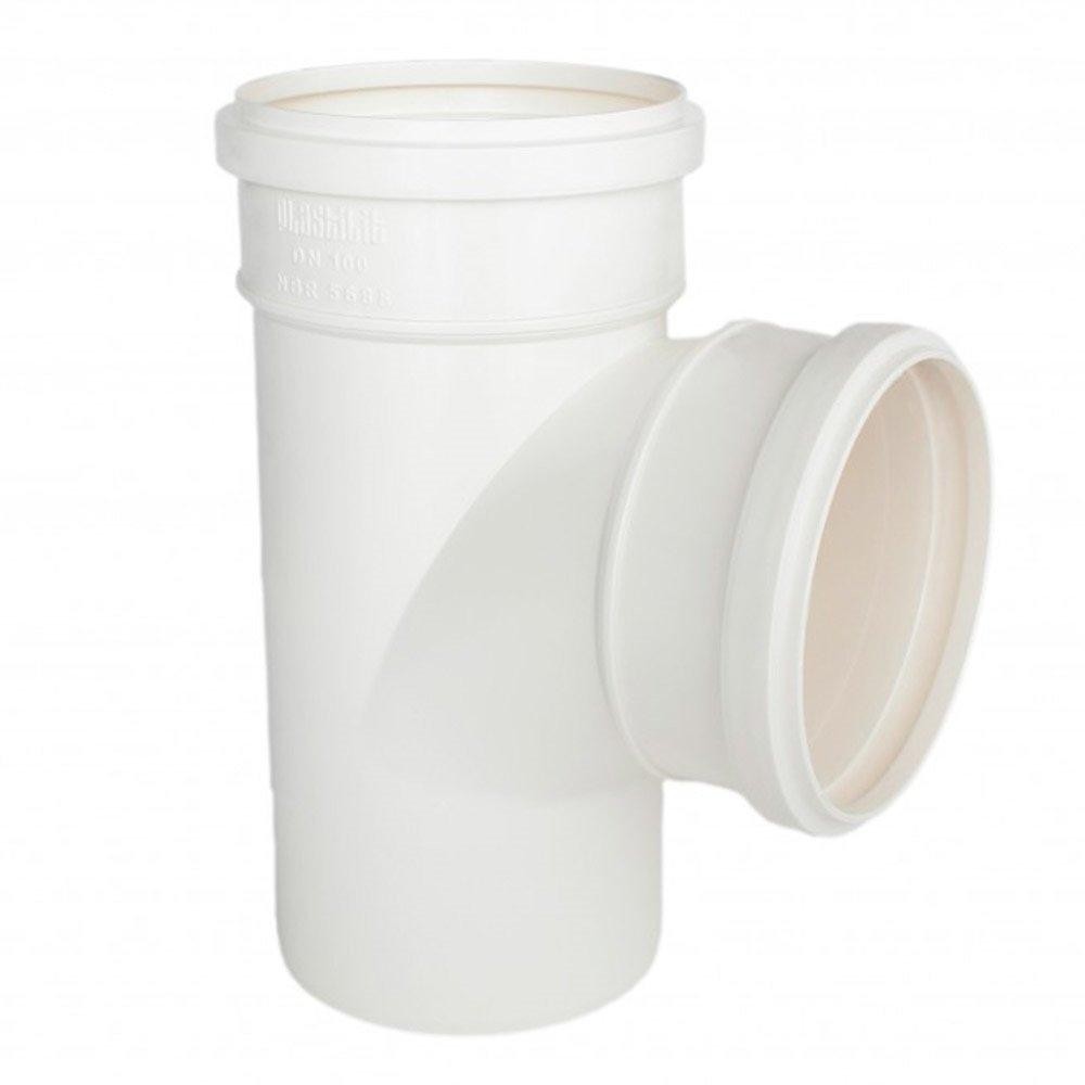 Tee de Esgoto Plastilit 50mm Embalagem com 25 Unidades em Oferta na Shopee