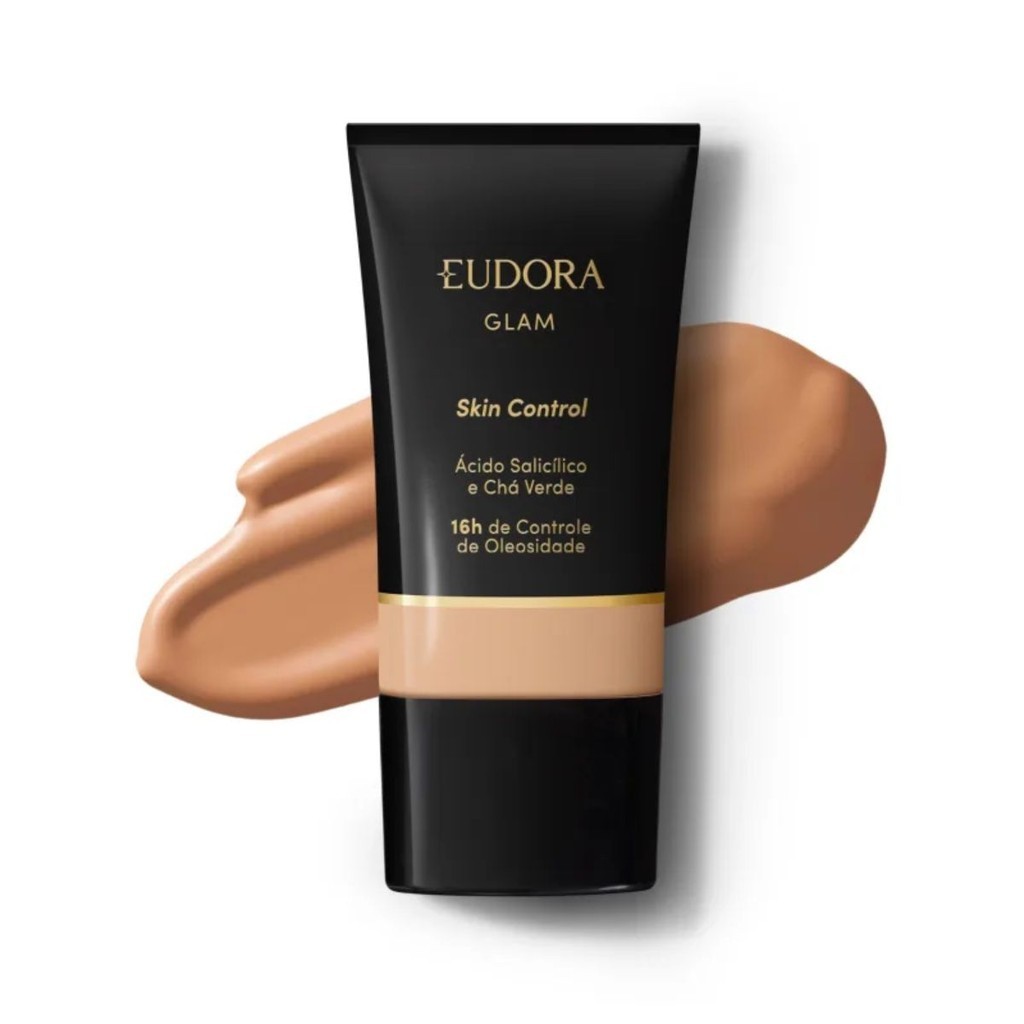 Base Líquida Eudora Skin Control Cor Efeito Mate 15 30ml