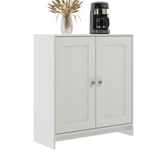 Balcão de Cozinha 84 Cm 2 Portas 1 Prateleira Branco - Decibal em Oferta na Shopee