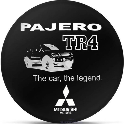 Capa Estepe Pneu Pajero Tr4 2005 À 2017 The Car The Legend