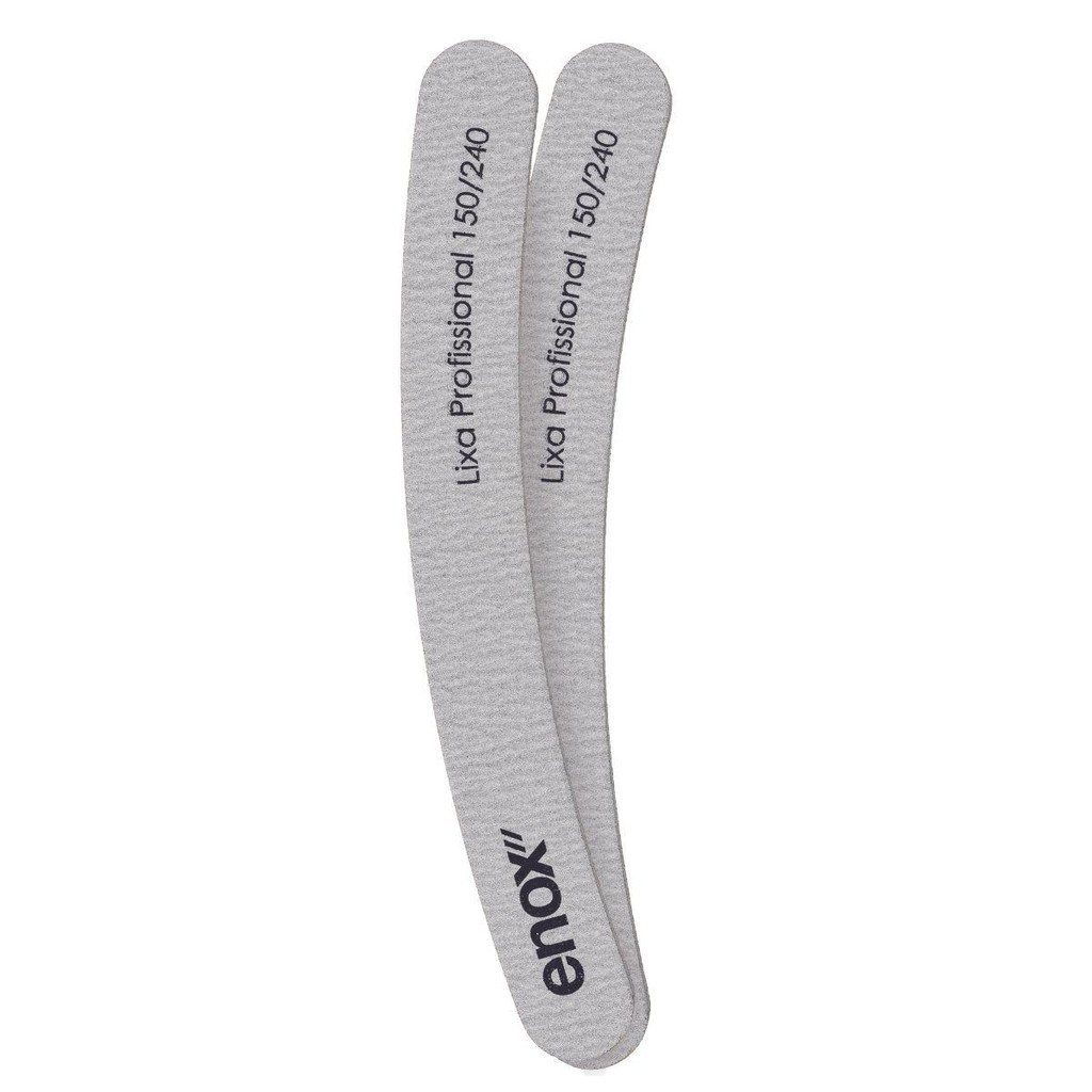 LIXA PROFISSIONAL ENOX GRANULAÇÃO MÉDIA 150/240 BANANA C/2 CÓD.635