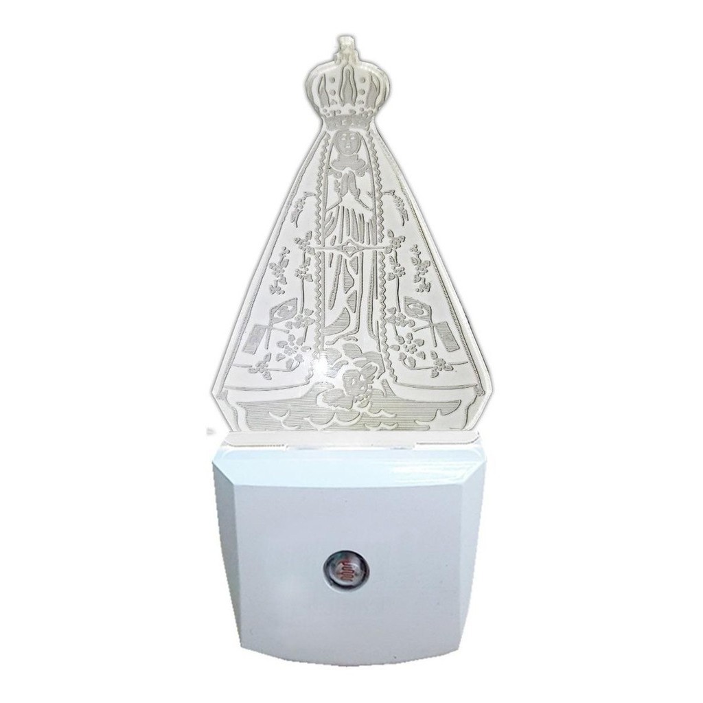 Luz Noturna Automática Nossa Senhora Aparecida - DNI 6157 - Home & Living