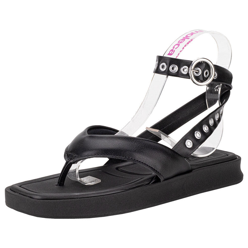 Sandália Feminina Flat Moleca 5506102 em Oferta na Shopee