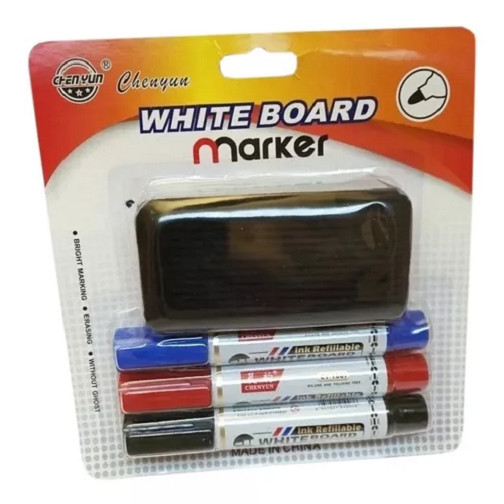 KIT DE INSPIRAÇÃO: EXPLORANDO NOVAS POSSIBILIDADES COM O QUADRO BRANCO E CANETAS em Oferta na Shopee