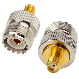 Adaptador Antena Rádio Baofeng Uhf Fêmea X Sma Fêmea So239 Uv-5r Uv-82 Uv-6r em Oferta na Shopee