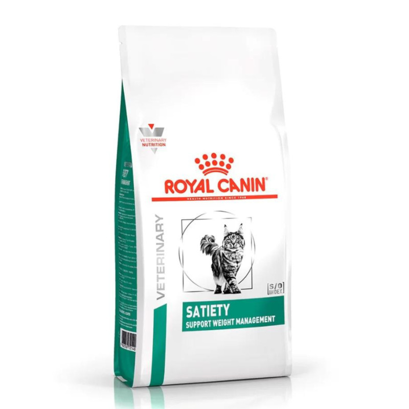 Ração Royal Canin Veterinary Diet Satiety Controle de Peso para Gatos 4kg - Pets
