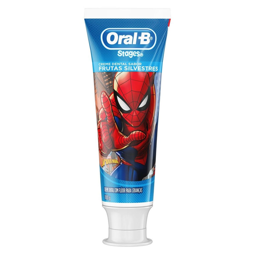 Creme Dental Infantil com Flúor Oral-B Stages Personagens 100g