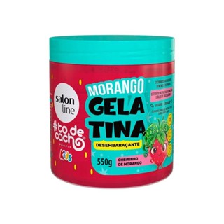 Gelatina Desembaraçante Salon Line Kids #TodeCacho Cheirinho de Morango 550g em Oferta na Shopee