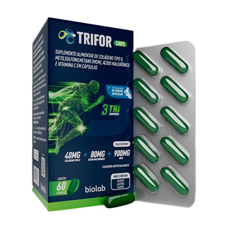 Suplemento Alimentar Trifor Caps 60 Cápsulas em Oferta na Shopee