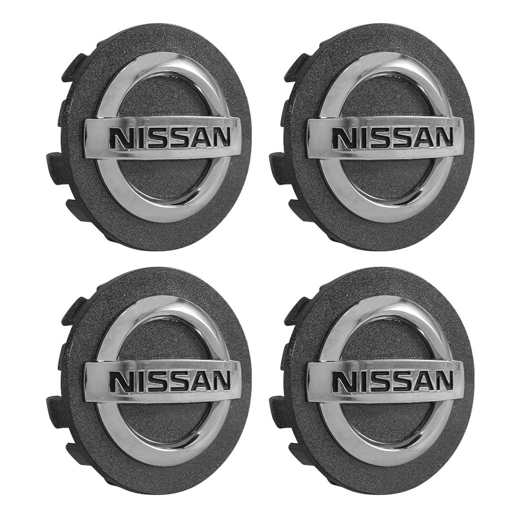 Kit Calota Meio Roda Nissan Sentra March Versa Kicks Grafite