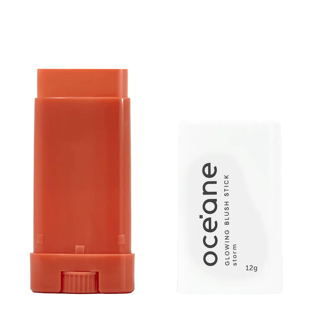 Océane Limited Glowing Stick Storm Laranja - Blush em Bastão 12g em Oferta na Shopee