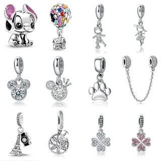 Charm Berloque Prata 925 Charms Pulseira Clássica Acessórios