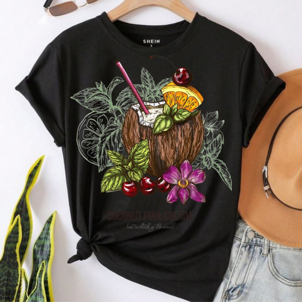 Camiseta  Oversized Plus Size Feminina Masculina Estampada Colada 100% algodão