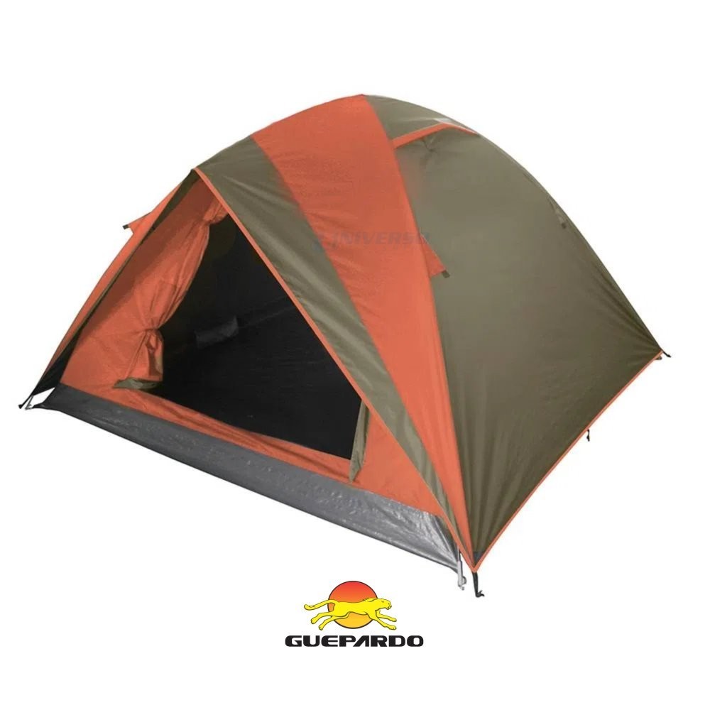 Barraca de Camping GUEPARDO VÊNUS ULTRA  3 pessoas - Coluna d’água 2500 mm