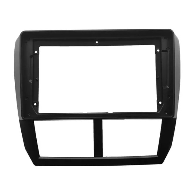 Moldura Painel 9 Polegadas Subaru Forester 2008 A 2012 Preto