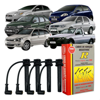 Jogo Cabo De Vela Ignição Ngk Fiat Palio Siena Bravo Etorq Flex em Oferta na Shopee