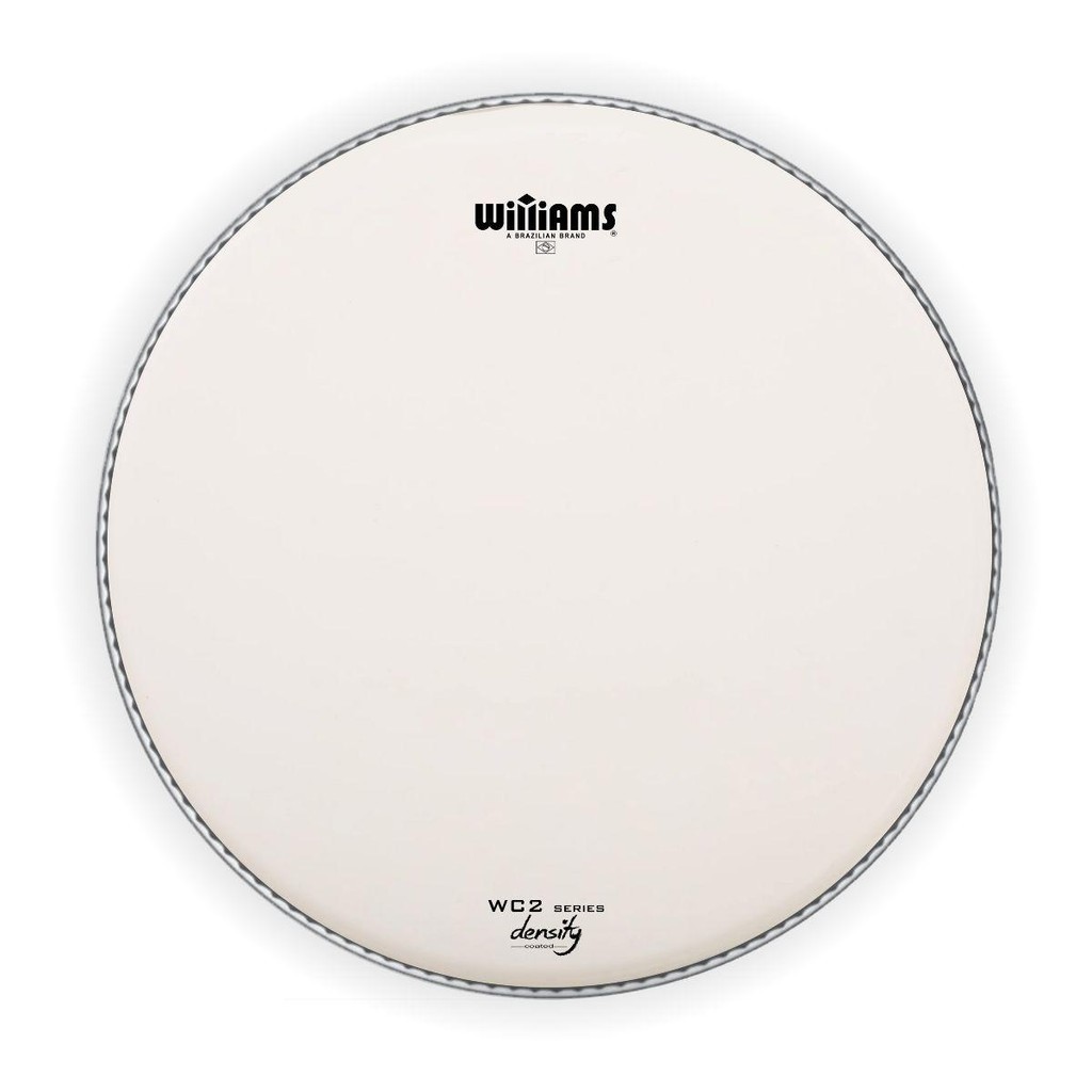 Pele Surdo Bateria 16" Williams Density Coated WC2 Duplo Porosa
