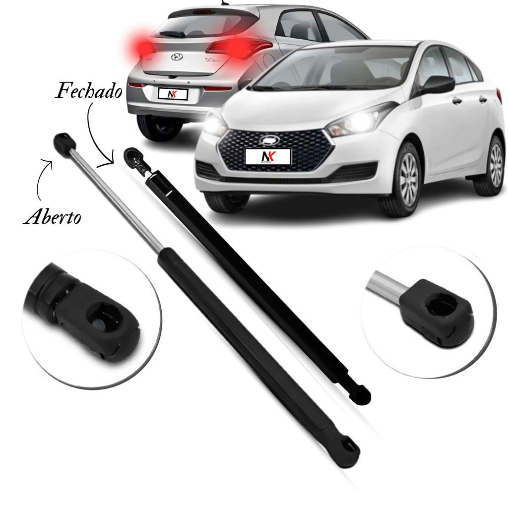Amortecedor Porta Malas Tampa Traseira HB20 2012 á 2019 Hatch em Oferta na Shopee