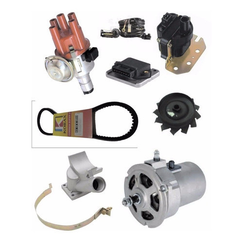 Kit Alternador 55ah + Ignição Eletrônica Fusca Kombi Brasili
