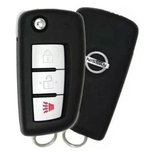 Chave Canivete Nissan Kicks Sentra Frontier 2 Botões Pânico em Oferta na Shopee