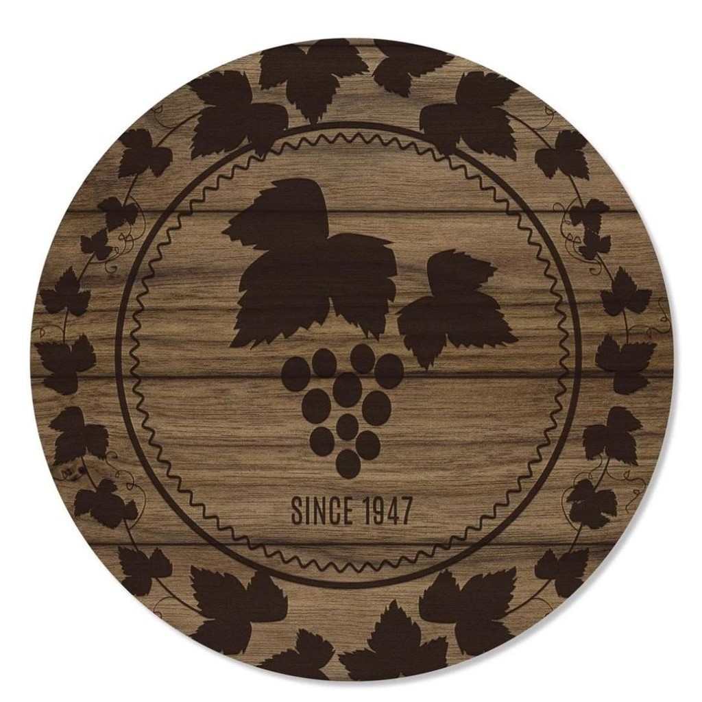 Capa de Sousplat Vinho 534219 2Und 35cm Belchior