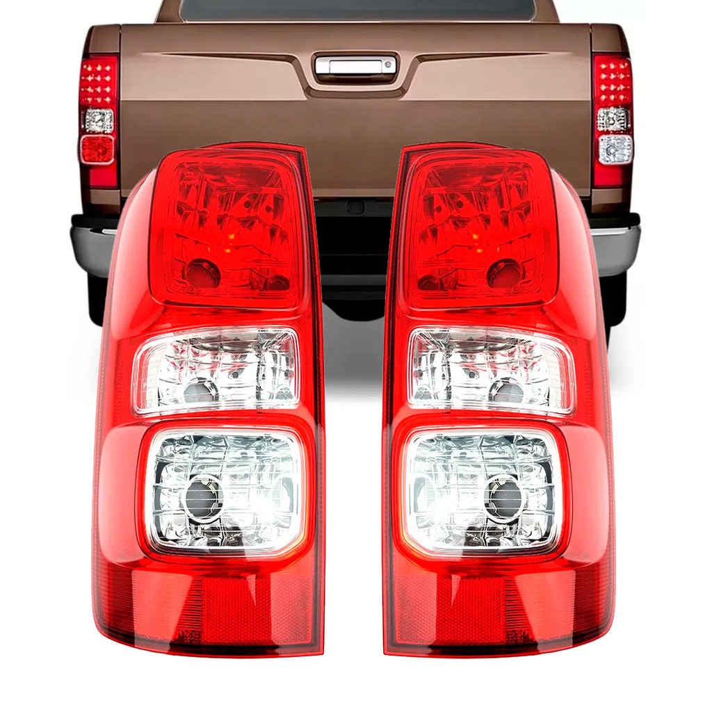 Lanterna Traseira Gm S10 2012 2013 2014 2015 2016 2017 2018 Sem Led